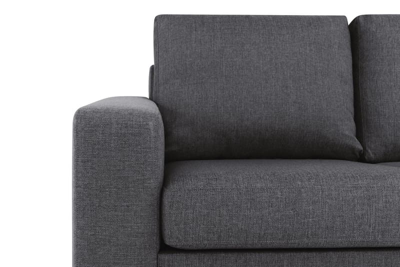 Crazy 4-sits Vändbar L-formad Divansoffa i Tyg - Mörkgrå - Products - Möbler - Soffa - Divansoffa & schäslongsoffa - 4 sits soffa med divan