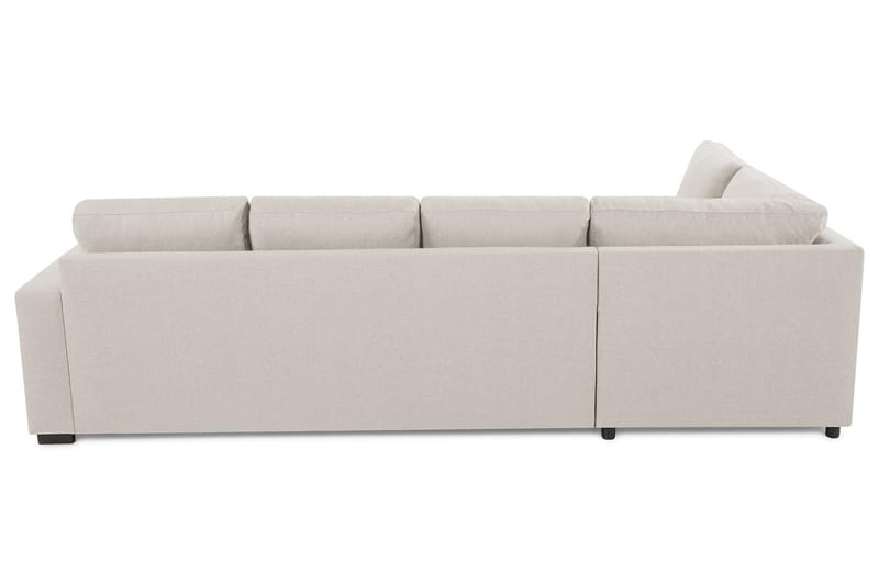 Crazy 4-sits Vänstervänd L-formad Schäslongsoffa i Tyg - Beige - Products - Möbler - Soffa - Divansoffa & schäslongsoffa - 3 sits soffa med divan