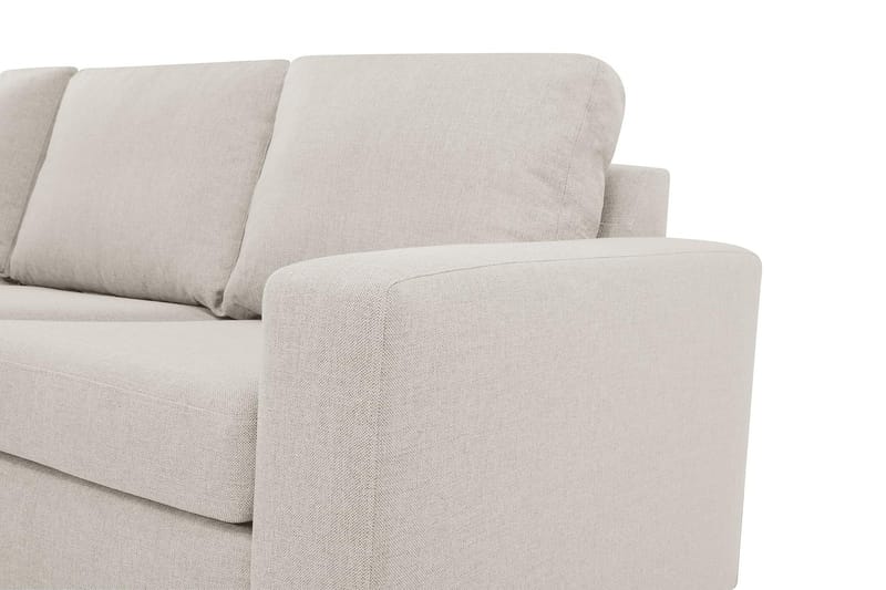 Crazy 4-sits Vänstervänd L-formad Schäslongsoffa i Tyg - Beige - Products - Möbler - Soffa - Divansoffa & schäslongsoffa - 3 sits soffa med divan