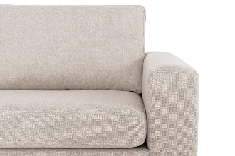 Crazy 4-sits Vänstervänd L-formad Schäslongsoffa i Tyg - Beige - Products - Möbler - Soffa - Divansoffa & schäslongsoffa - 3 sits soffa med divan