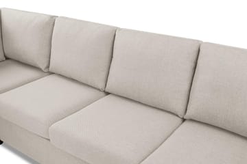 Crazy 4-sits Vänstervänd L-formad Schäslongsoffa i Tyg - Beige - Products - Möbler - Soffa - Divansoffa & schäslongsoffa - 3 sits soffa med divan