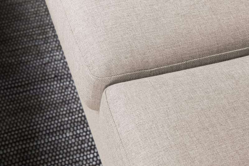 Crazy 4-sits Vänstervänd L-formad Schäslongsoffa i Tyg - Beige - Products - Möbler - Soffa - Divansoffa & schäslongsoffa - 3 sits soffa med divan