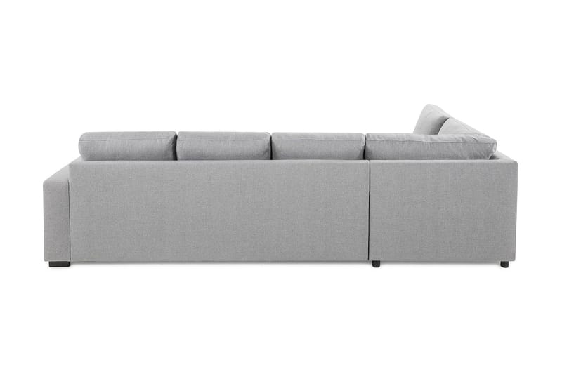 Crazy 4-sits Vänstervänd L-formad Schäslongsoffa i Tyg - Grå - Products - Möbler - Soffa - Divansoffa & schäslongsoffa - 3 sits soffa med divan