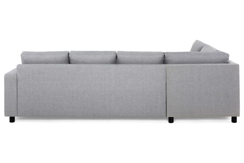 Crazy 4-sits Vänstervänd L-formad Schäslongsoffa i Tyg - Grå - Products - Möbler - Soffa - Divansoffa & schäslongsoffa - 3 sits soffa med divan