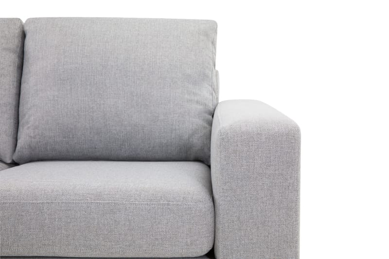 Crazy 4-sits Vänstervänd L-formad Schäslongsoffa i Tyg - Grå - Products - Möbler - Soffa - Divansoffa & schäslongsoffa - 3 sits soffa med divan