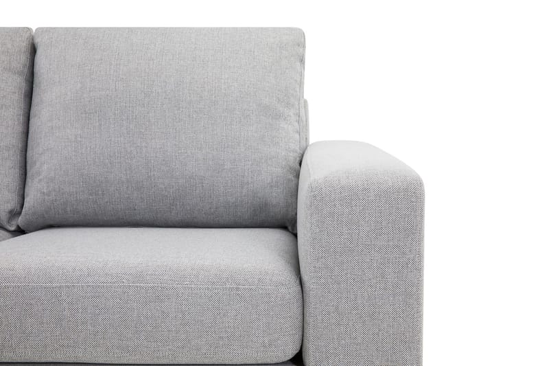 Crazy 4-sits Vänstervänd L-formad Schäslongsoffa i Tyg - Grå - Products - Möbler - Soffa - Divansoffa & schäslongsoffa - 3 sits soffa med divan