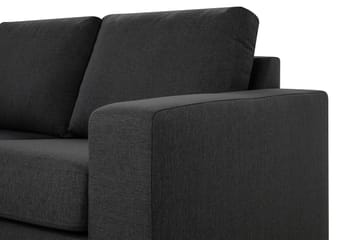 Crazy 4-sits Vänstervänd L-formad Schäslongsoffa i Tyg - Mörkgrå - Products - Möbler - Soffa - Divansoffa & schäslongsoffa - 3 sits soffa med divan