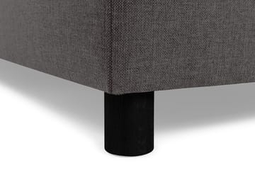 Crazy 4-sits Vänstervänd L-formad Schäslongsoffa i Tyg - Mörkgrå - Products - Möbler - Soffa - Divansoffa & schäslongsoffa - 3 sits soffa med divan