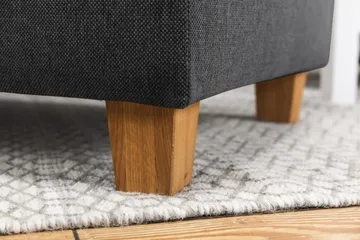 Crazy 4-sits Vänstervänd L-formad Schäslongsoffa i Tyg - Mörkgrå - Products - Möbler - Soffa - Divansoffa & schäslongsoffa - 3 sits soffa med divan