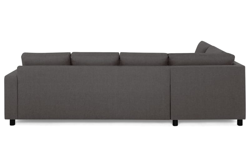 Crazy 4-sits Vänstervänd L-formad Schäslongsoffa i Tyg - Mörkgrå - Products - Möbler - Soffa - Divansoffa & schäslongsoffa - 3 sits soffa med divan