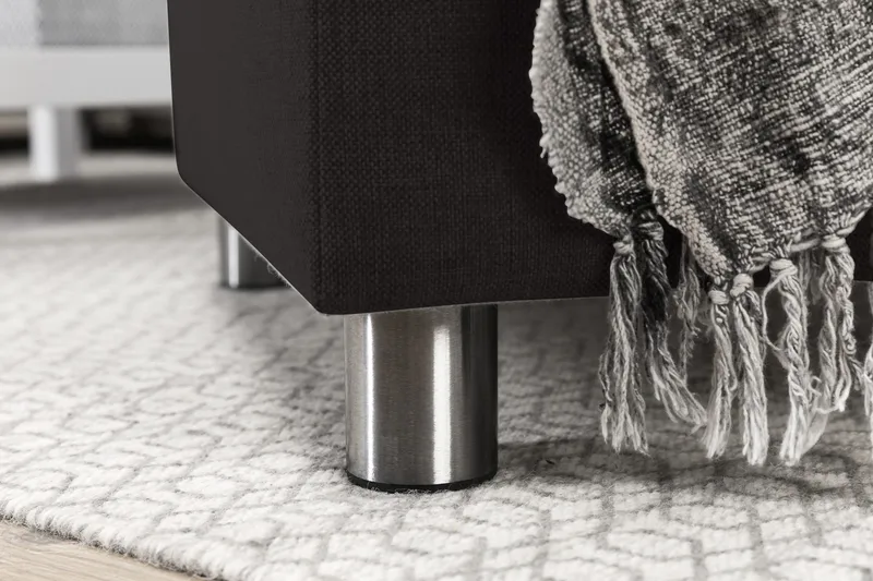 Crazy 4-sits Vänstervänd U-formad Large Soffa med Divan och Schäslong i Tyg - Antracit - Products - Möbler - Soffa - Divansoffa & schäslongsoffa - 4 sits soffa med divan