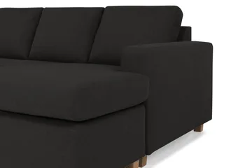 Crazy 4-sits Vänstervänd U-formad Large Soffa med Divan och Schäslong i Tyg - Antracit - Products - Möbler - Soffa - Divansoffa & schäslongsoffa - 4 sits soffa med divan