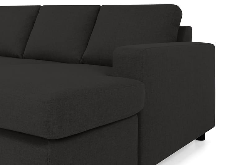 Crazy 4-sits Vänstervänd U-formad Large Soffa med Divan och Schäslong i Tyg - Antracit - Products - Möbler - Soffa - Divansoffa & schäslongsoffa - 4 sits soffa med divan