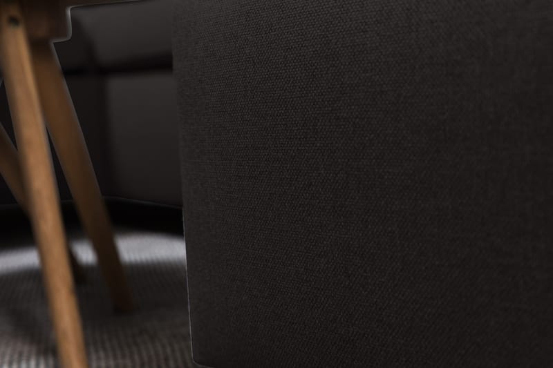 Crazy 4-sits Vänstervänd U-formad Large Soffa med Divan och Schäslong i Tyg - Antracit - Products - Möbler - Soffa - Divansoffa & schäslongsoffa - 4 sits soffa med divan