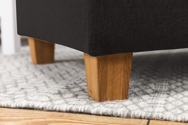 Crazy 4-sits Vänstervänd U-formad Large Soffa med Divan och Schäslong i Tyg - Antracit - Products - Möbler - Soffa - Divansoffa & schäslongsoffa - 4 sits soffa med divan
