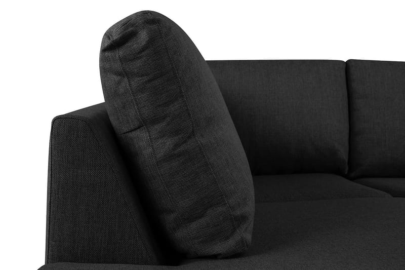 Crazy 4-sits Vänstervänd U-formad Large Soffa med Divan och Schäslong i Tyg - Antracit - Products - Möbler - Soffa - Divansoffa & schäslongsoffa - 4 sits soffa med divan