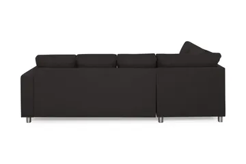 Crazy 4-sits Vänstervänd U-formad Large Soffa med Divan och Schäslong i Tyg - Antracit - Products - Möbler - Soffa - Divansoffa & schäslongsoffa - 4 sits soffa med divan