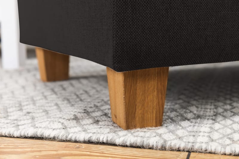 Crazy 4-sits Vänstervänd U-formad Large Soffa med Divan och Schäslong i Tyg - Antracit - Products - Möbler - Soffa - Divansoffa & schäslongsoffa - 4 sits soffa med divan
