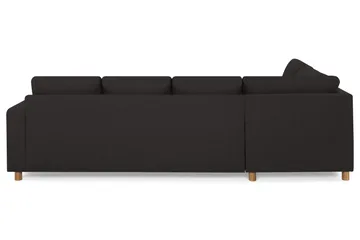 Crazy 4-sits Vänstervänd U-formad Large Soffa med Divan och Schäslong i Tyg - Antracit - Products - Möbler - Soffa - Divansoffa & schäslongsoffa - 4 sits soffa med divan