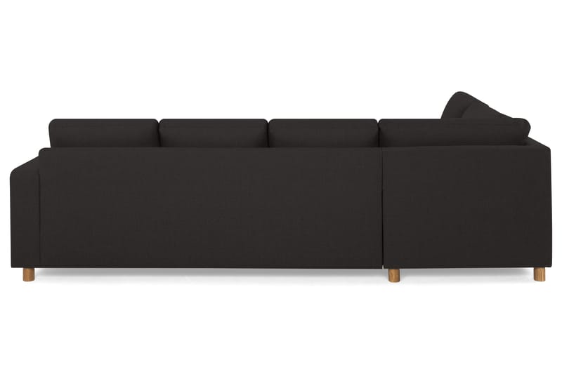Crazy 4-sits Vänstervänd U-formad Large Soffa med Divan och Schäslong i Tyg - Antracit - Products - Möbler - Soffa - Divansoffa & schäslongsoffa - 4 sits soffa med divan