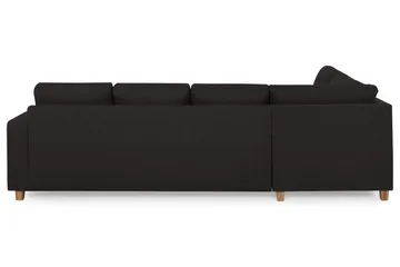 Crazy 4-sits Vänstervänd U-formad Large Soffa med Divan och Schäslong i Tyg - Antracit - Products - Möbler - Soffa - Divansoffa & schäslongsoffa - 4 sits soffa med divan
