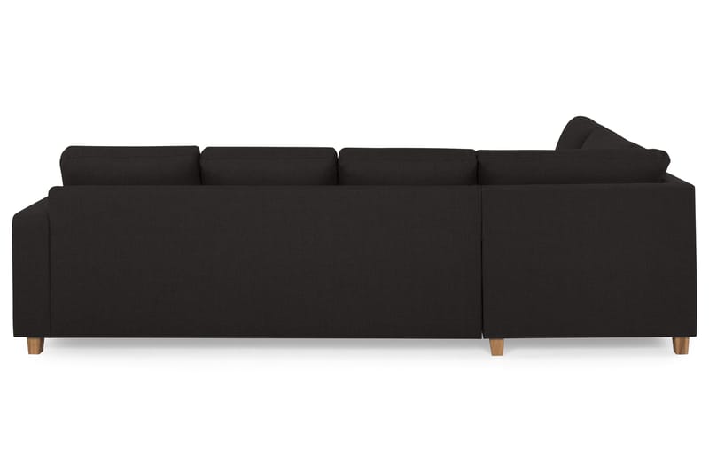Crazy 4-sits Vänstervänd U-formad Large Soffa med Divan och Schäslong i Tyg - Antracit - Products - Möbler - Soffa - Divansoffa & schäslongsoffa - 4 sits soffa med divan
