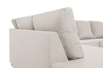 Crazy 4-sits Vänstervänd U-formad Large Soffa med Divan och Schäslong i Tyg - Beige - Products - Möbler - Soffa - Divansoffa & schäslongsoffa - 4 sits soffa med divan
