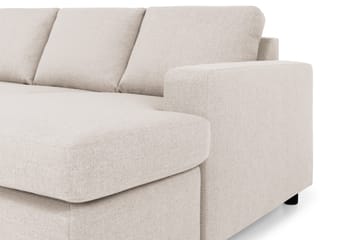Crazy 4-sits Vänstervänd U-formad Large Soffa med Divan och Schäslong i Tyg - Beige - Products - Möbler - Soffa - Divansoffa & schäslongsoffa - 4 sits soffa med divan