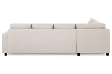 Crazy 4-sits Vänstervänd U-formad Large Soffa med Divan och Schäslong i Tyg - Beige - Products - Möbler - Soffa - Divansoffa & schäslongsoffa - 4 sits soffa med divan