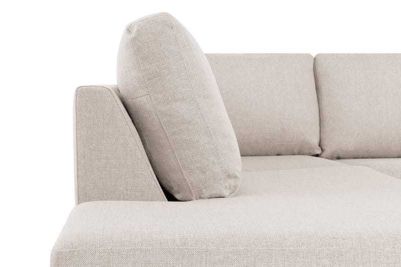 Crazy 4-sits Vänstervänd U-formad Large Soffa med Divan och Schäslong i Tyg - Beige - Products - Möbler - Soffa - Divansoffa & schäslongsoffa - 4 sits soffa med divan