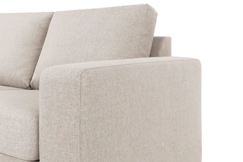 Crazy 4-sits Vänstervänd U-formad Large Soffa med Divan och Schäslong i Tyg - Beige - Products - Möbler - Soffa - Divansoffa & schäslongsoffa - 4 sits soffa med divan