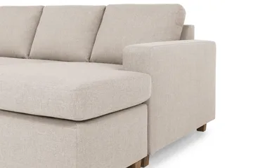 Crazy 4-sits Vänstervänd U-formad Large Soffa med Divan och Schäslong i Tyg - Beige - Products - Möbler - Soffa - Divansoffa & schäslongsoffa - 4 sits soffa med divan