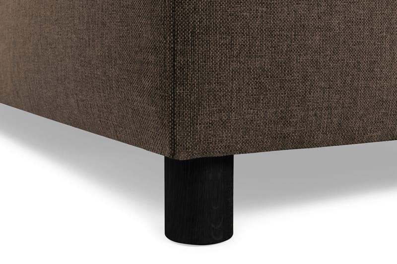 Crazy 4-sits Vänstervänd U-formad Large Soffa med Divan och Schäslong i Tyg - Brun - Products - Möbler - Soffa - Divansoffa & schäslongsoffa - 3 sits soffa med divan