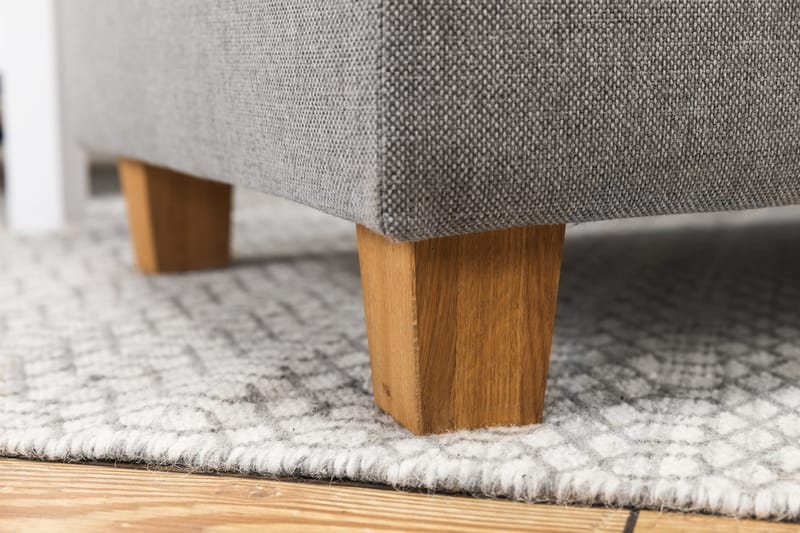Crazy 4-sits Vänstervänd U-formad Large Soffa med Divan och Schäslong i Tyg - Grå - Products - Möbler - Soffa - Divansoffa & schäslongsoffa - 4 sits soffa med divan