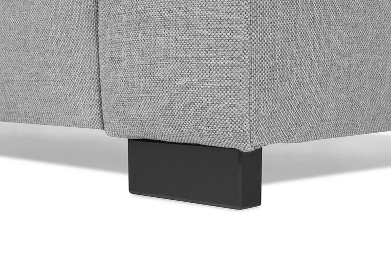Crazy 4-sits Vänstervänd U-formad Large Soffa med Divan och Schäslong i Tyg - Grå - Products - Möbler - Soffa - Divansoffa & schäslongsoffa - 4 sits soffa med divan