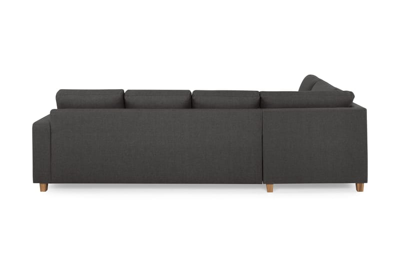 Crazy 4-sits Vänstervänd U-formad Large Soffa med Divan och Schäslong i Tyg - Mörkgrå - Products - Möbler - Soffa - Divansoffa & schäslongsoffa - 4 sits soffa med divan
