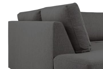 Crazy 4-sits Vänstervänd U-formad Large Soffa med Divan och Schäslong i Tyg - Mörkgrå - Products - Möbler - Soffa - Divansoffa & schäslongsoffa - 4 sits soffa med divan