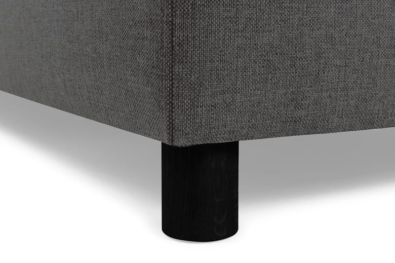 Crazy 4-sits Vänstervänd U-formad Small Soffa med Divan och Schäslong i Tyg - Mörkgrå - Products - Möbler - Soffa - Divansoffa & schäslongsoffa - 3 sits soffa med divan