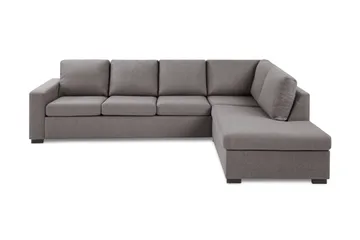 Crazy Limited Edition 4-sits Högervänd L-formad Schäslongsoffa i Tyg