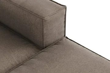 Cubo 4-sits Vändbar L-formad Djup Modulsoffa med Divan i Tyg - Grå - Products - Möbler - Soffa - Divansoffa & schäslongsoffa - 3 sits soffa med divan