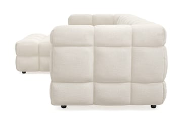 Elise 4-sits Bubblig Soffa med Divan Vänster - Beige - Products - Möbler - Soffa - Divansoffa & schäslongsoffa - 4 sits soffa med divan