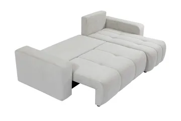 Flo Bäddsoffa med Divan 3-sits - Grå - Products - Möbler - Soffa - Divansoffa & schäslongsoffa - 3 sits soffa med divan