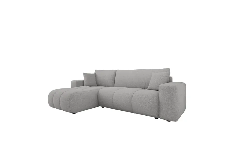 Flo Bäddsoffa med Divan 3-sits, Ljusgrå