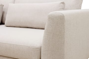 Florenz 4-sits Vänstervänd L-formad Schäslongsoffa i Tyg - Beige - Products - Möbler - Soffa - Divansoffa & schäslongsoffa - 4 sits soffa med divan
