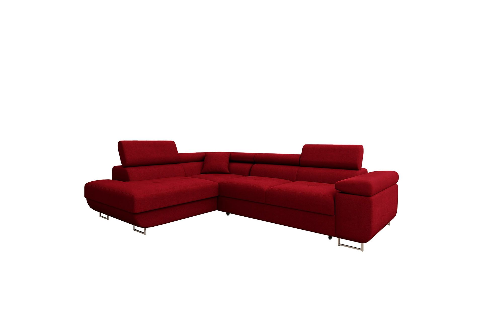 Gabina Soffa med Schäslong 3-sits Röd - Products | Trendrum