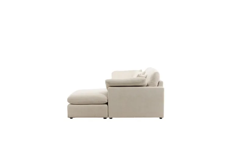 Hörnsoffa VIND Amalfi Beige - Beige - Products - Möbler - Soffa - Divansoffa & schäslongsoffa - 3 sits soffa med divan