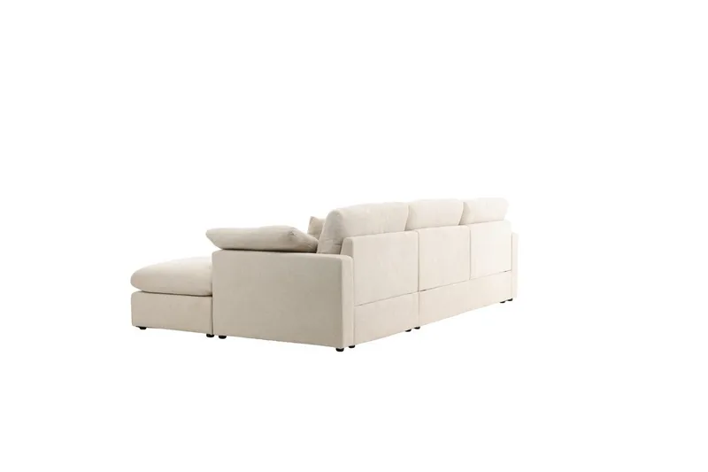 Hörnsoffa VIND Amalfi Beige - Beige - Products - Möbler - Soffa - Divansoffa & schäslongsoffa - 3 sits soffa med divan