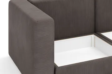 Hagblom 4-sits Divansoffa med Förvaring Vändbar - Mörkgrå - Products - Möbler - Soffa - Divansoffa & schäslongsoffa - 4 sits soffa med divan