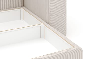 Hagblom 4-sits Vändbar Divansoffa 320 cm med Förvaring i Manchestertyg - Beige - Products - Möbler - Soffa - Divansoffa & schäslongsoffa - 4 sits soffa med divan