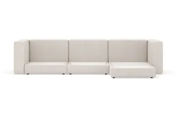 Hagblom 4-sits Vändbar Divansoffa 320 cm med Förvaring i Manchestertyg - Beige - Products - Möbler - Soffa - Divansoffa & schäslongsoffa - 4 sits soffa med divan